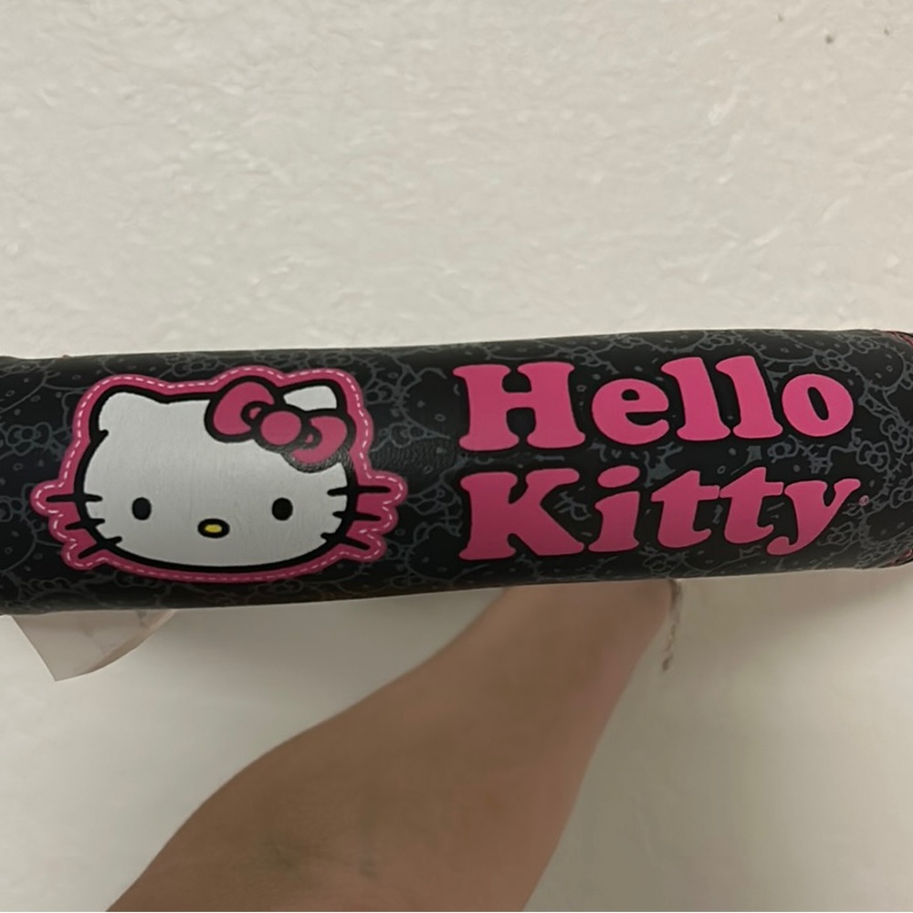 Hello Kitty Black and Pink Cushion